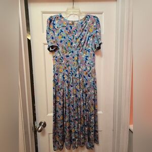 Boden Viscose Floral Dress